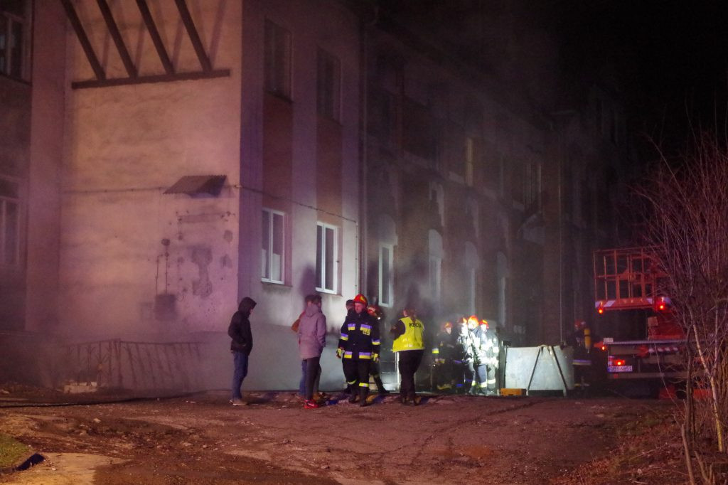 Tragiczna śmierć w ogniu w szpitalnej kotłowni