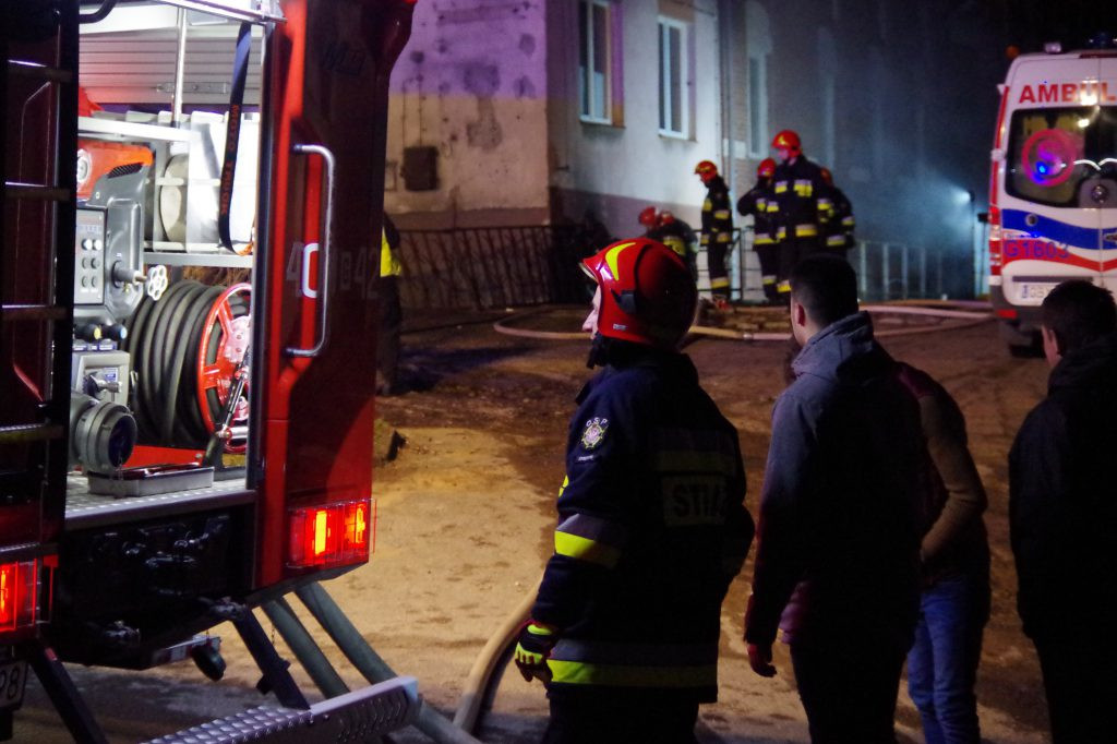 Tragiczna śmierć w ogniu w szpitalnej kotłowni