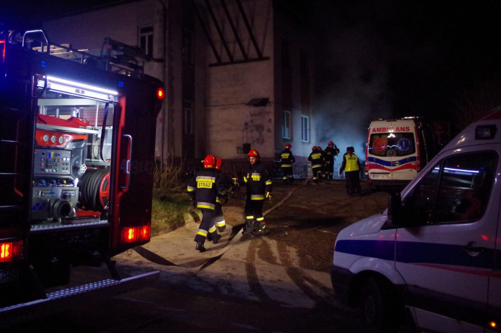 Tragiczna śmierć w ogniu w szpitalnej kotłowni