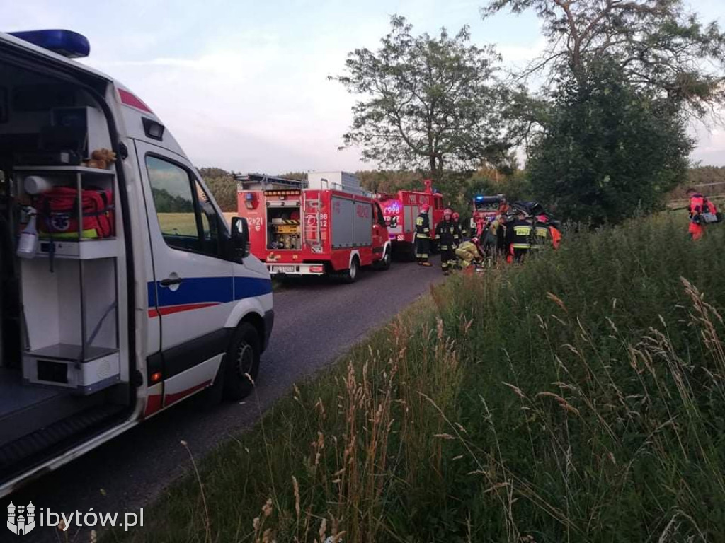 Groźny wypadek koło Brzeźna Szlacheckiego! Kierowca był pijany!