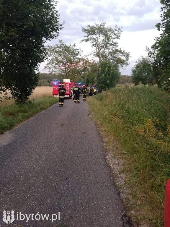 Groźny wypadek koło Brzeźna Szlacheckiego! Kierowca był pijany!
