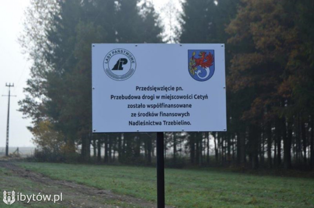 Zakończenie remontu drogi w Cetyniu