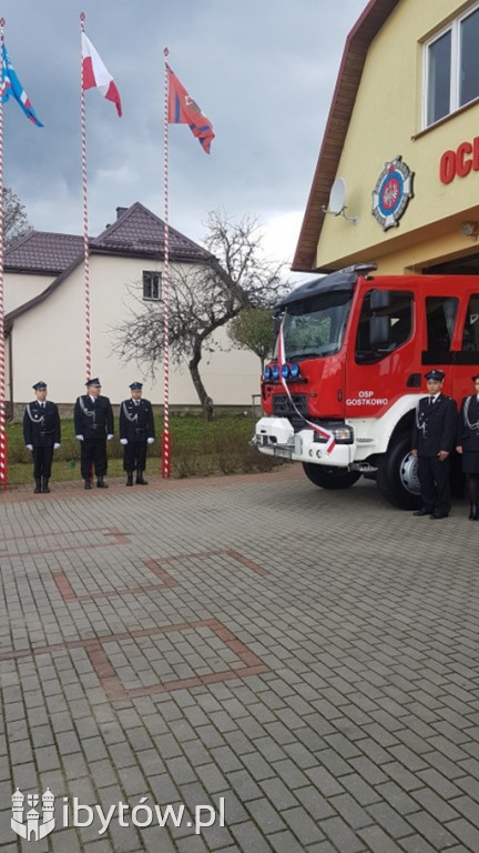 Nowy wóz strażacki dla OSP Gostkowo