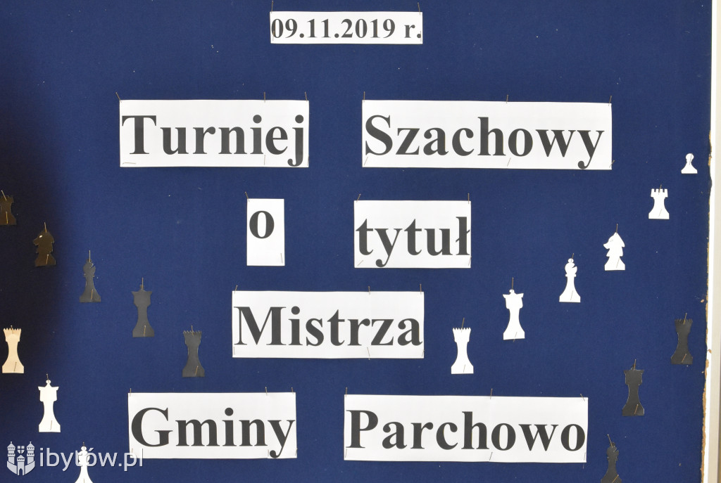 I Turniej Szachowy o tytuł mistrza gminy Parchowo