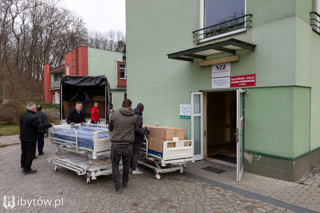 Do szpitali dostarczono sprzęt od firmy Drutex