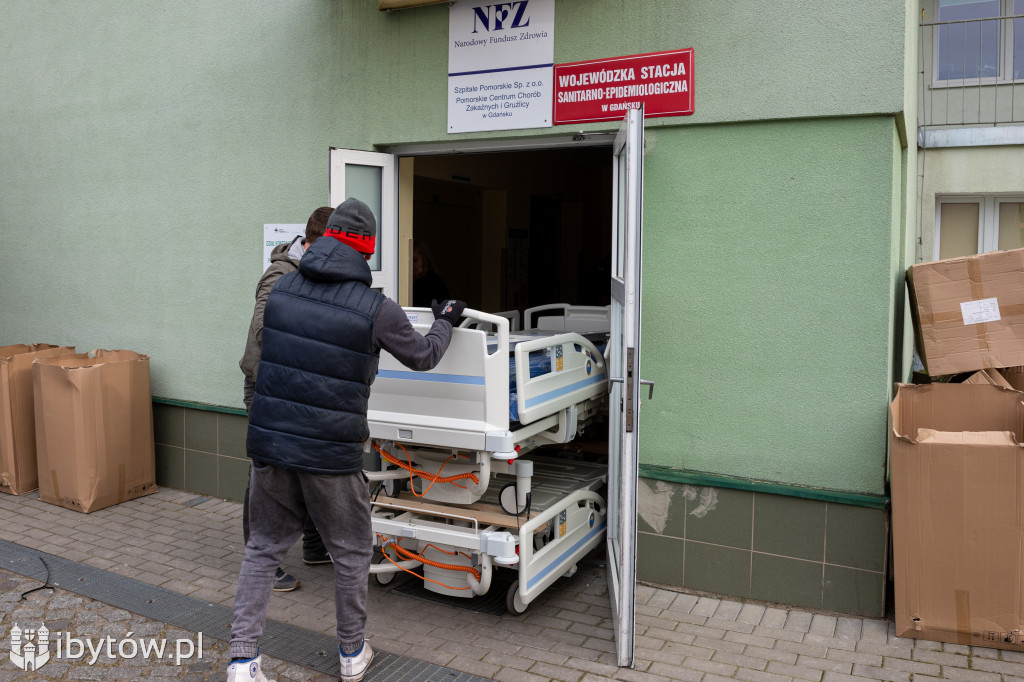 Do szpitali dostarczono sprzęt od firmy Drutex