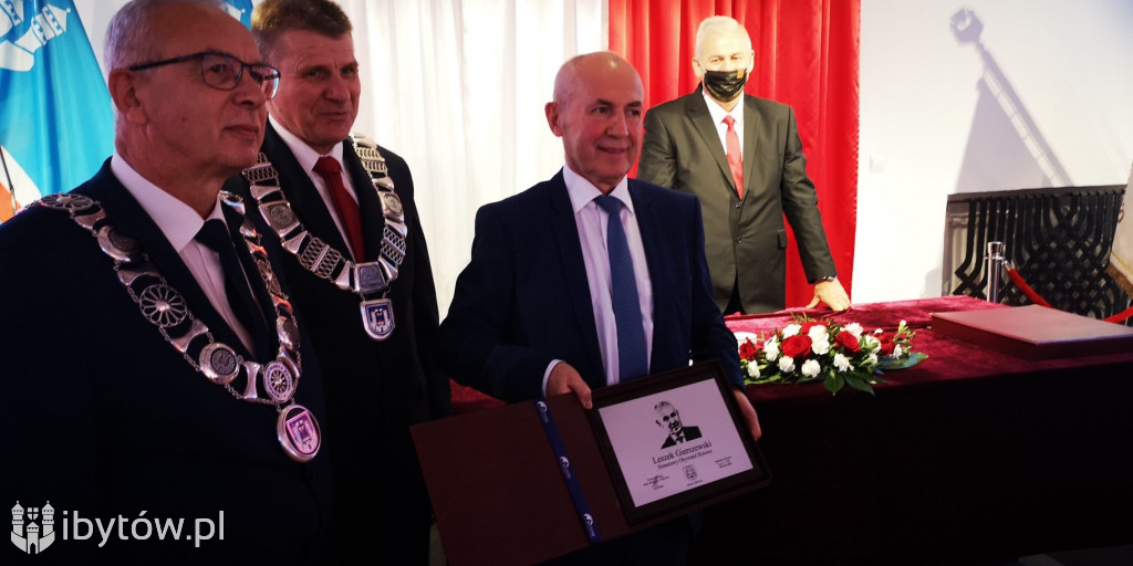 Leszek Gierszewski honorowym obywatelem Bytowa