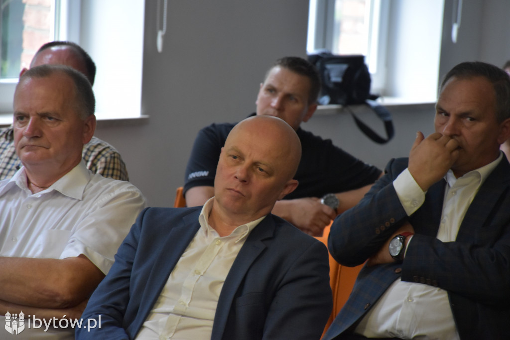 Rzecznik rządu PIOTR MÜLLER na spotkaniu w Bytowie