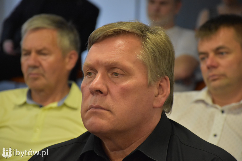 Rzecznik rządu PIOTR MÜLLER na spotkaniu w Bytowie