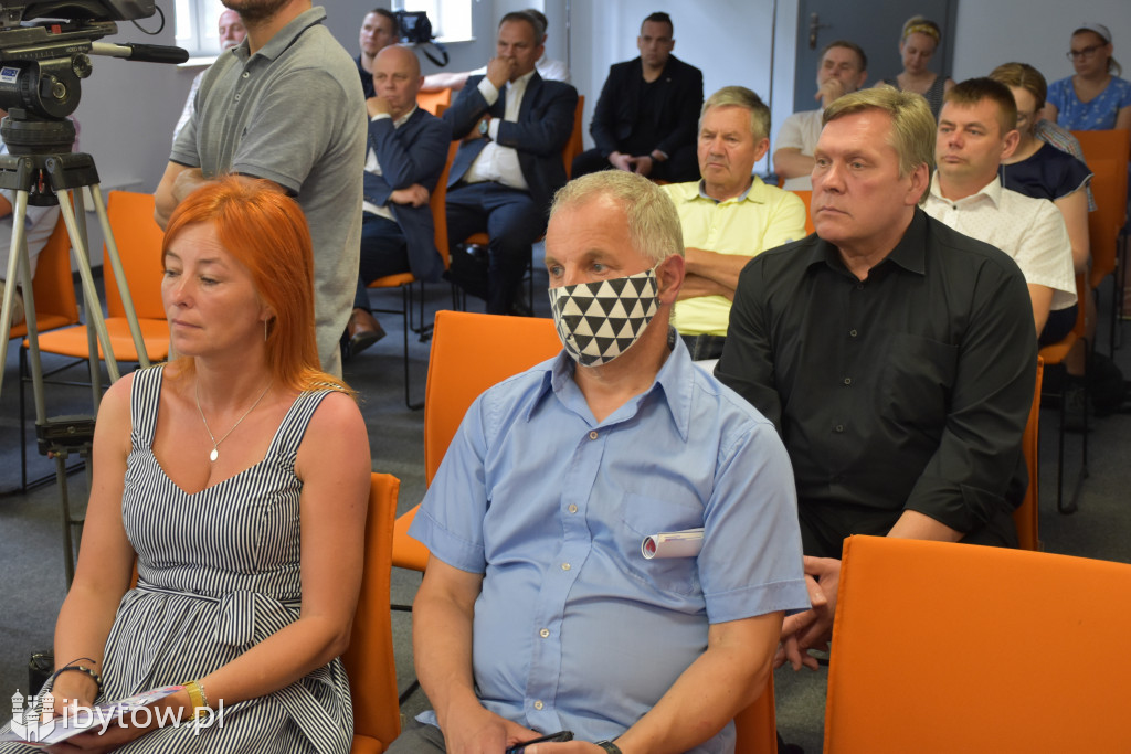 Rzecznik rządu PIOTR MÜLLER na spotkaniu w Bytowie