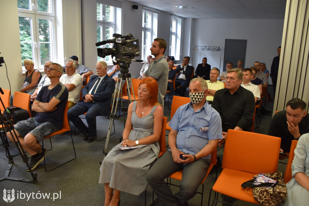 Rzecznik rządu PIOTR MÜLLER na spotkaniu w Bytowie
