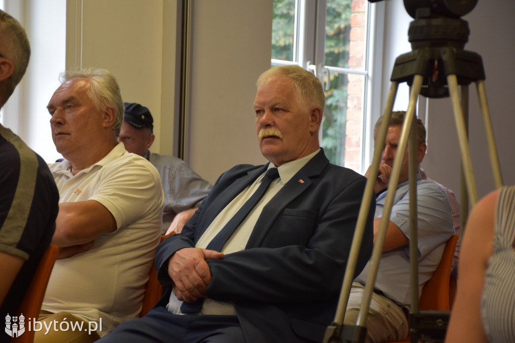 Rzecznik rządu PIOTR MÜLLER na spotkaniu w Bytowie