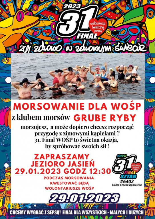 31. finał WOŚP w pow. bytowskim! [PROGRAM]