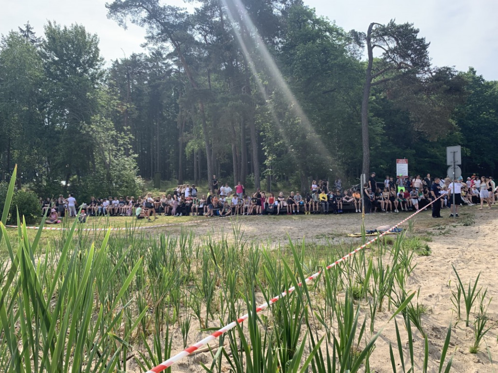 Tłumy na spotkaniu 