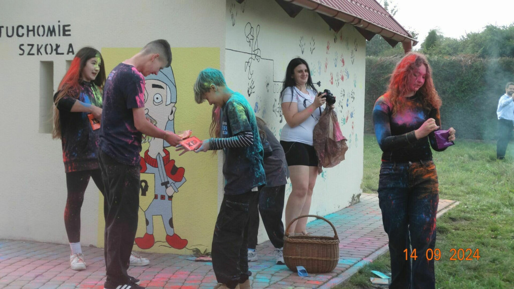 Mural o Zdrowiu Psychicznym w Tuchomiu [FOTO]