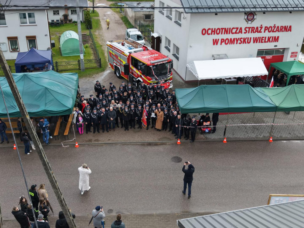 80 lat OSP Pomysk Wielki! Nowy wóz i odznaczenia