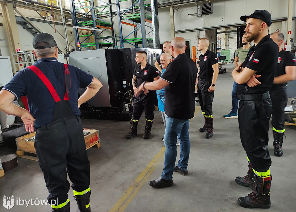 AKCJA strażaków w firmie Konsmet