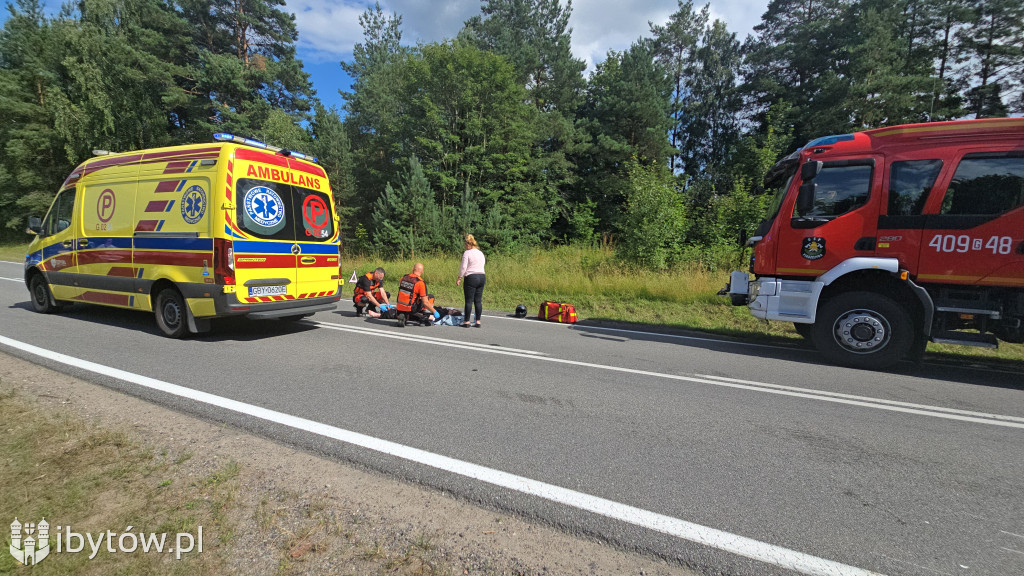 Młody gdynianin wjechał motocyklem w 53-letnią Niemkę