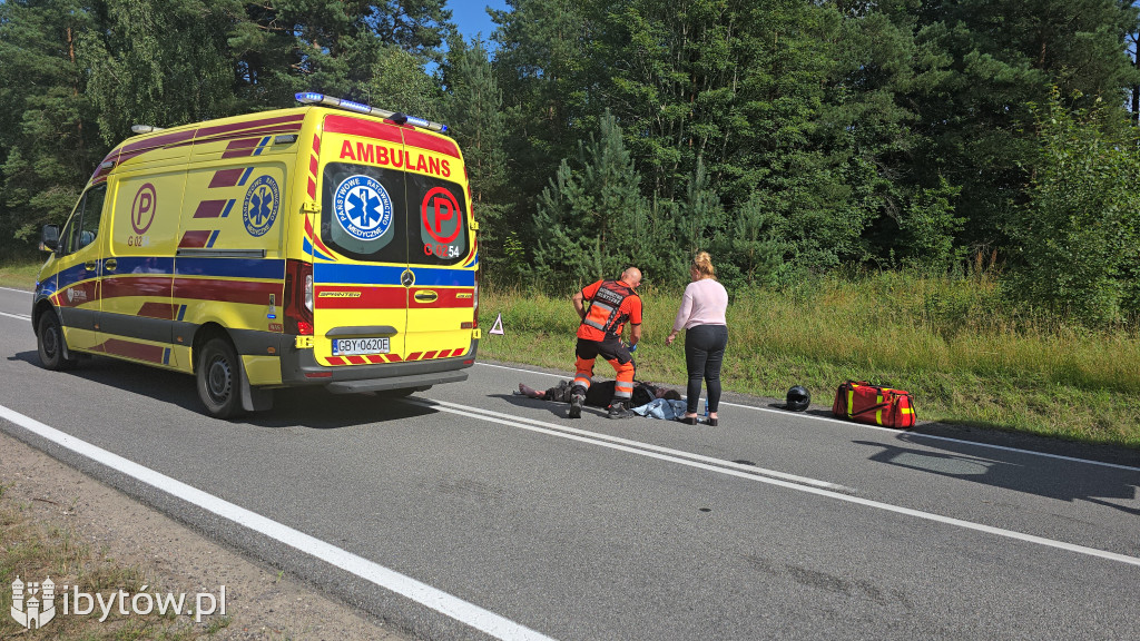 Młody gdynianin wjechał motocyklem w 53-letnią Niemkę