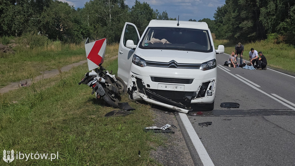 Młody gdynianin wjechał motocyklem w 53-letnią Niemkę