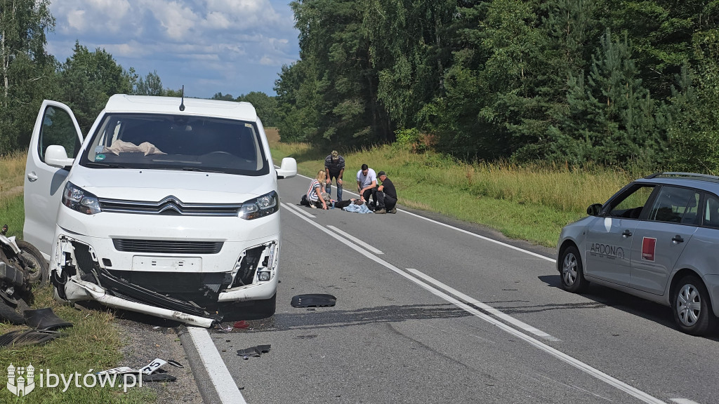 Młody gdynianin wjechał motocyklem w 53-letnią Niemkę