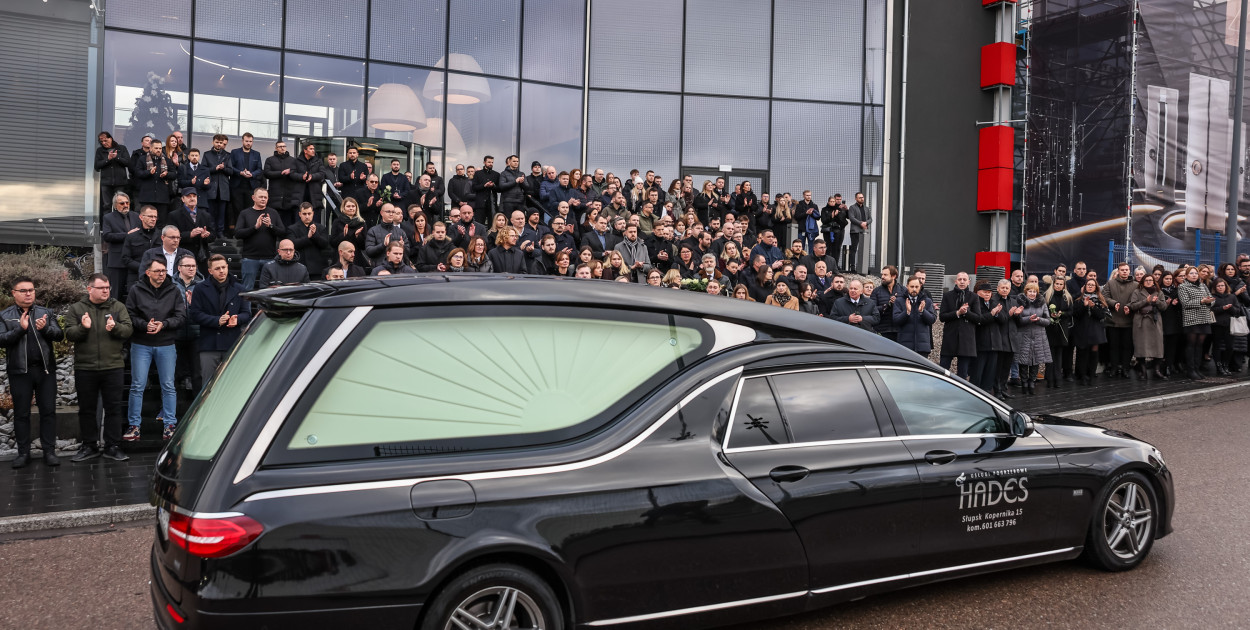 OSTATNIE POŻEGNANIE Leszka Gierszewskiego. WZRUSZAJĄCA przemowa żony Kamili