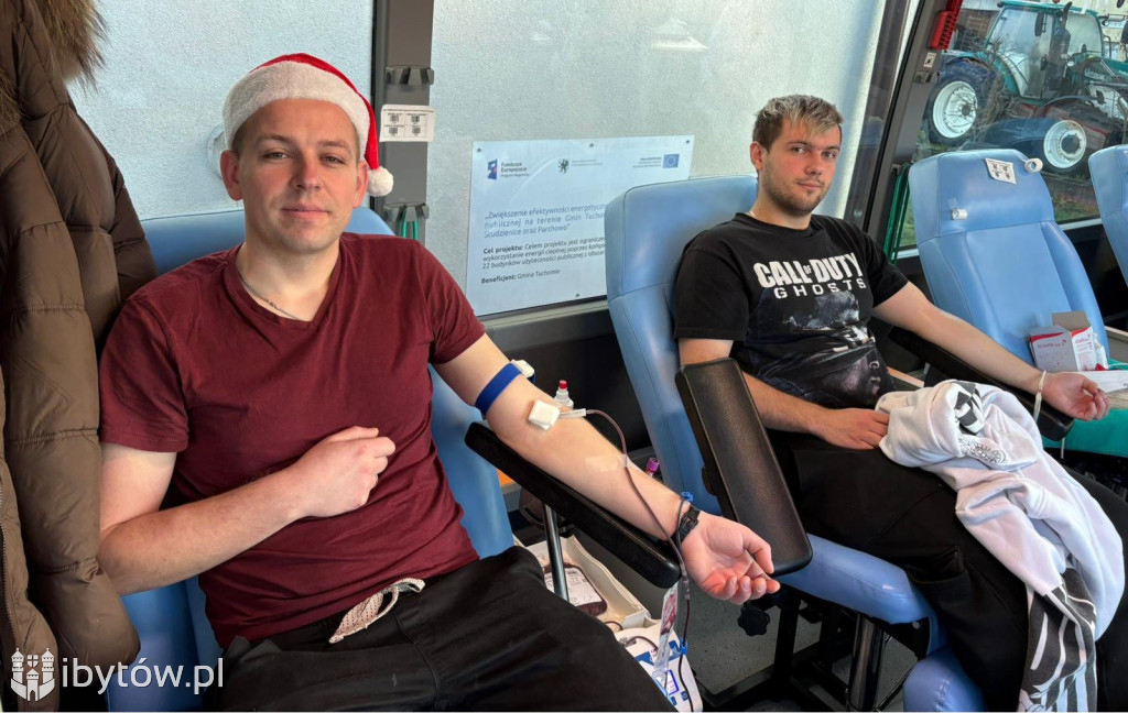 11,7 l. KRWI w 4 GODZINY. Świąteczna akcja w Tuchomiu