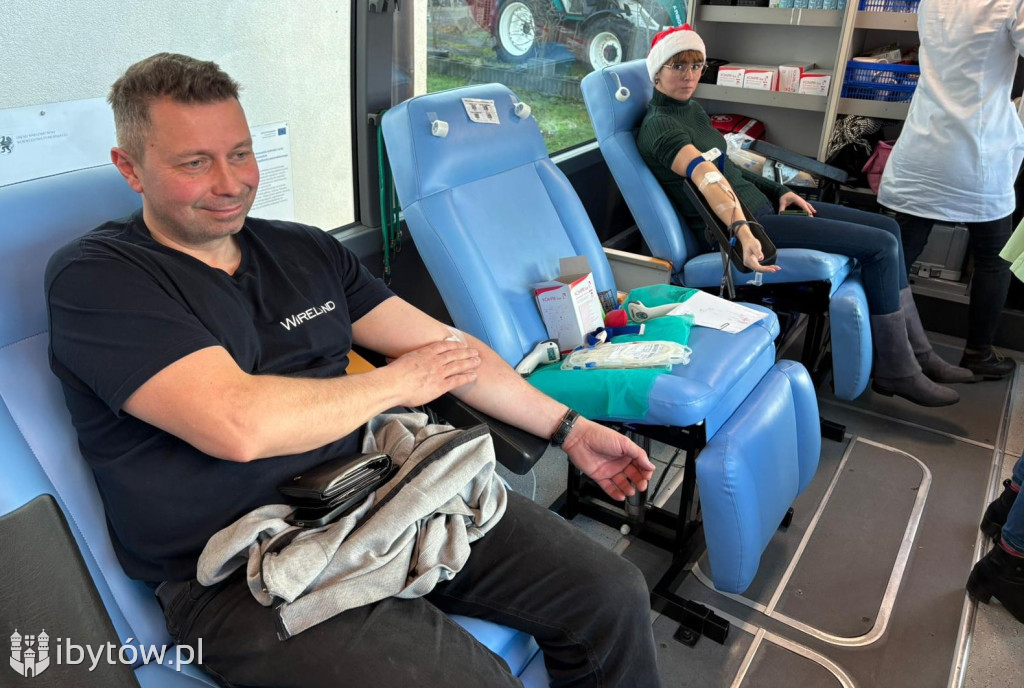 11,7 l. KRWI w 4 GODZINY. Świąteczna akcja w Tuchomiu