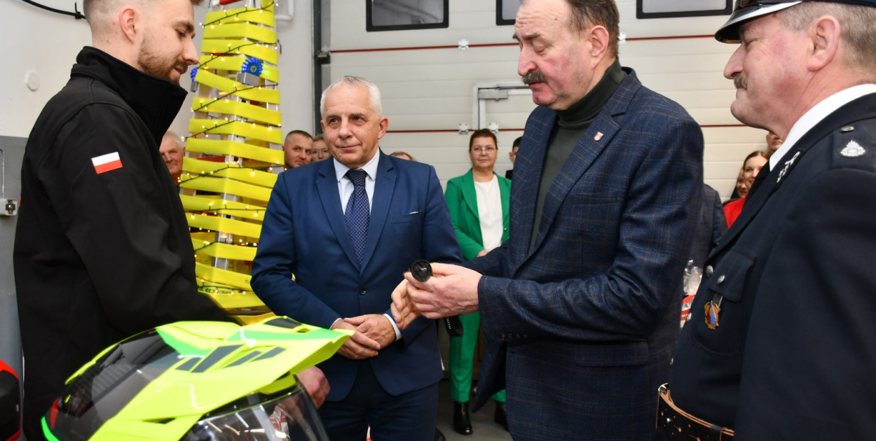 Wigilia, ślubowanie i nowy sprzęt dla OSP Tuchomie