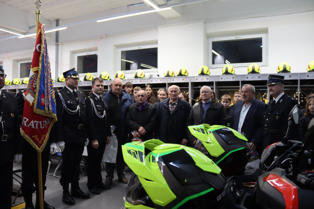 Wigilia, ślubowanie i nowy sprzęt dla OSP Tuchomie