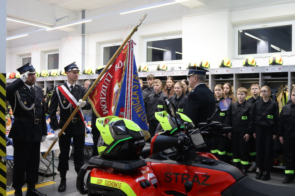 Wigilia, ślubowanie i nowy sprzęt dla OSP Tuchomie