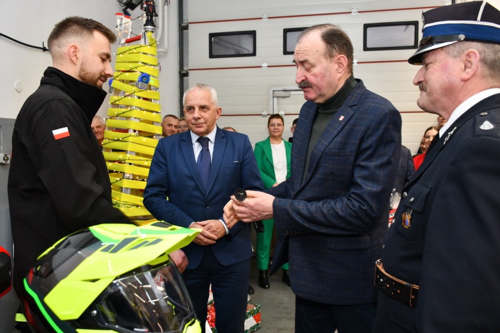 Wigilia, ślubowanie i nowy sprzęt dla OSP Tuchomie