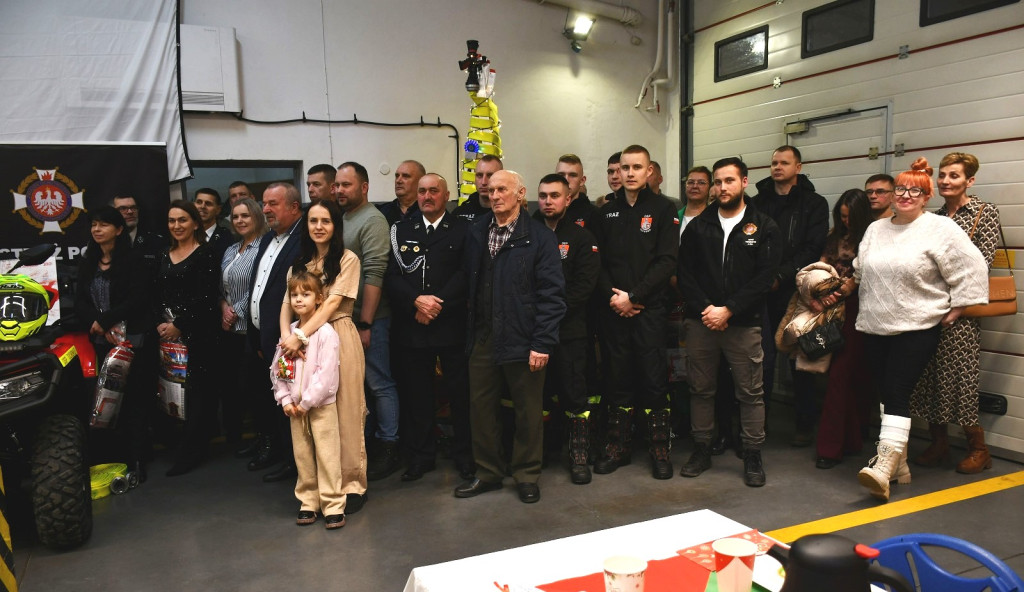 Wigilia, ślubowanie i nowy sprzęt dla OSP Tuchomie