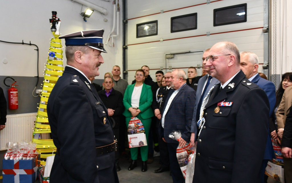 Wigilia, ślubowanie i nowy sprzęt dla OSP Tuchomie