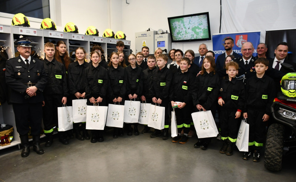 Wigilia, ślubowanie i nowy sprzęt dla OSP Tuchomie