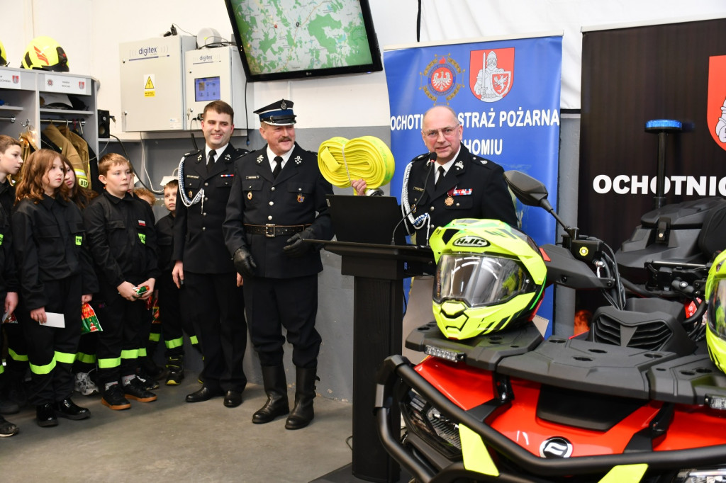 Wigilia, ślubowanie i nowy sprzęt dla OSP Tuchomie