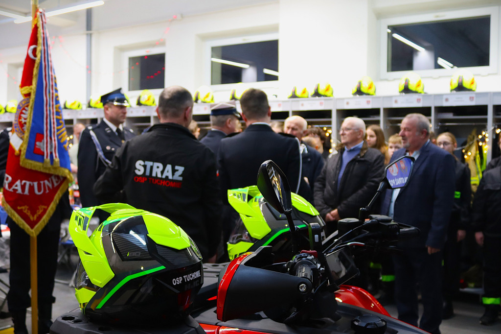 Wigilia, ślubowanie i nowy sprzęt dla OSP Tuchomie