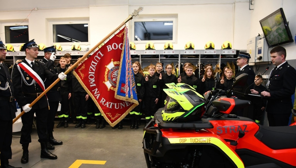 Wigilia, ślubowanie i nowy sprzęt dla OSP Tuchomie