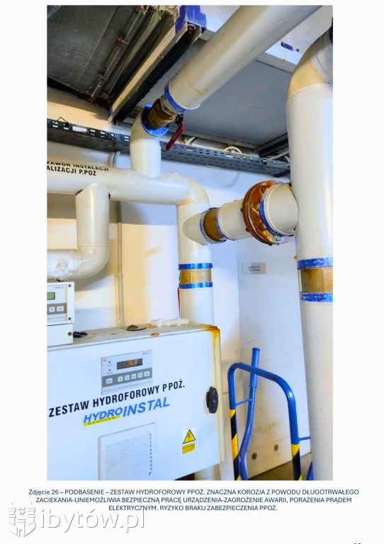 Galeria nieprawidłowości wykrytych w basenie Nimfa