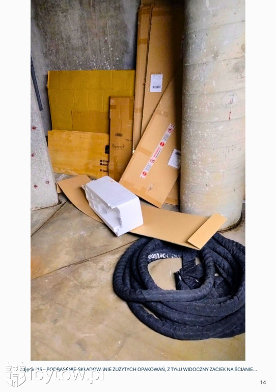 Galeria nieprawidłowości wykrytych w basenie Nimfa