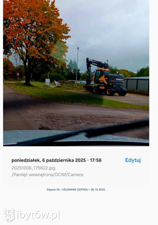 Galeria nieprawidłowości wykrytych w basenie Nimfa