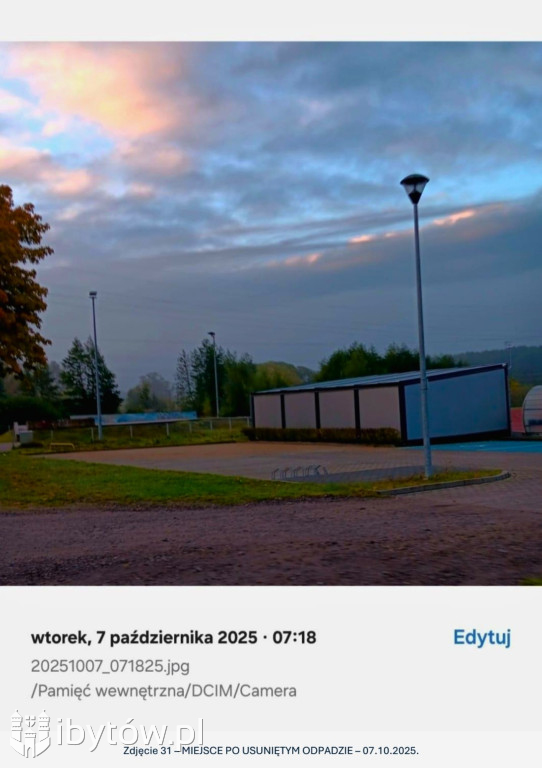 Galeria nieprawidłowości wykrytych w basenie Nimfa