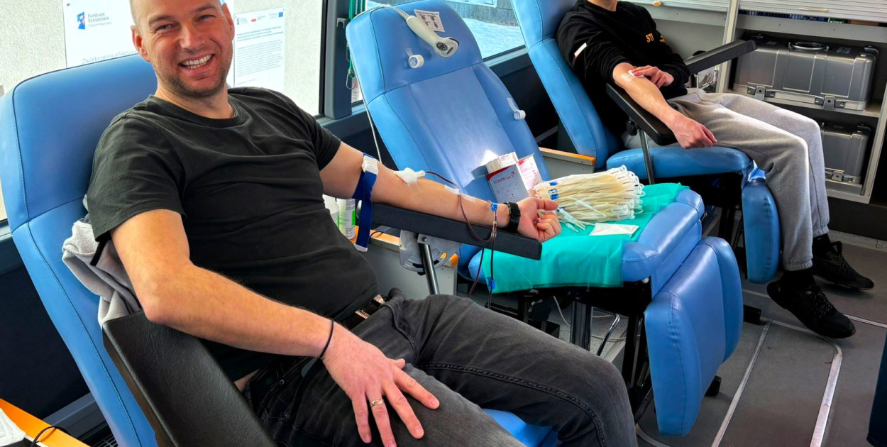 Walentynkowa FALA DOBRA w Tuchomiu. Krwiodawcy znów na medal