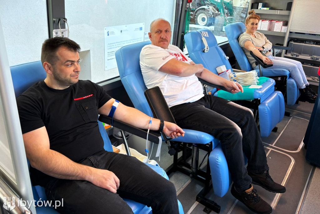 Walentynkowa FALA DOBRA w Tuchomiu. Krwiodawcy znów na medal