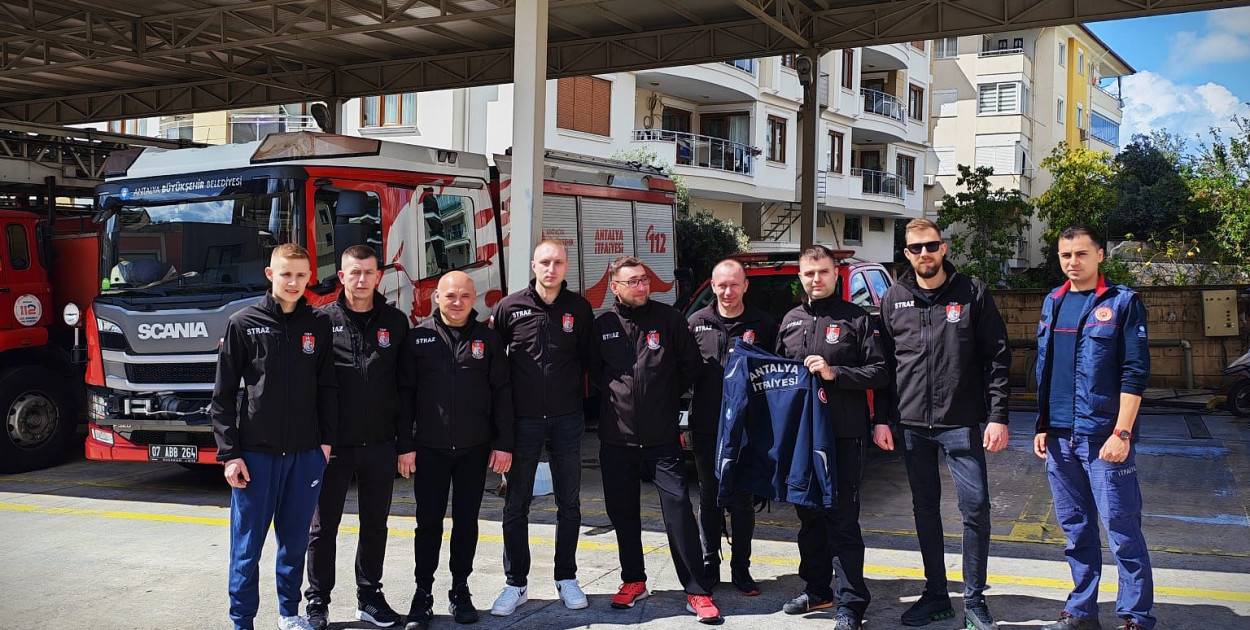 Strażacy z Tuchomia szkolili się w Turcji