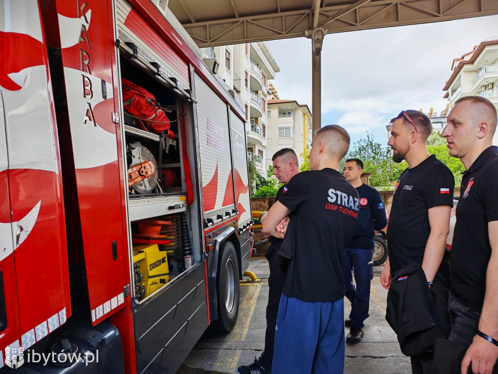 Strażacy z Tuchomia szkolili się w Turcji