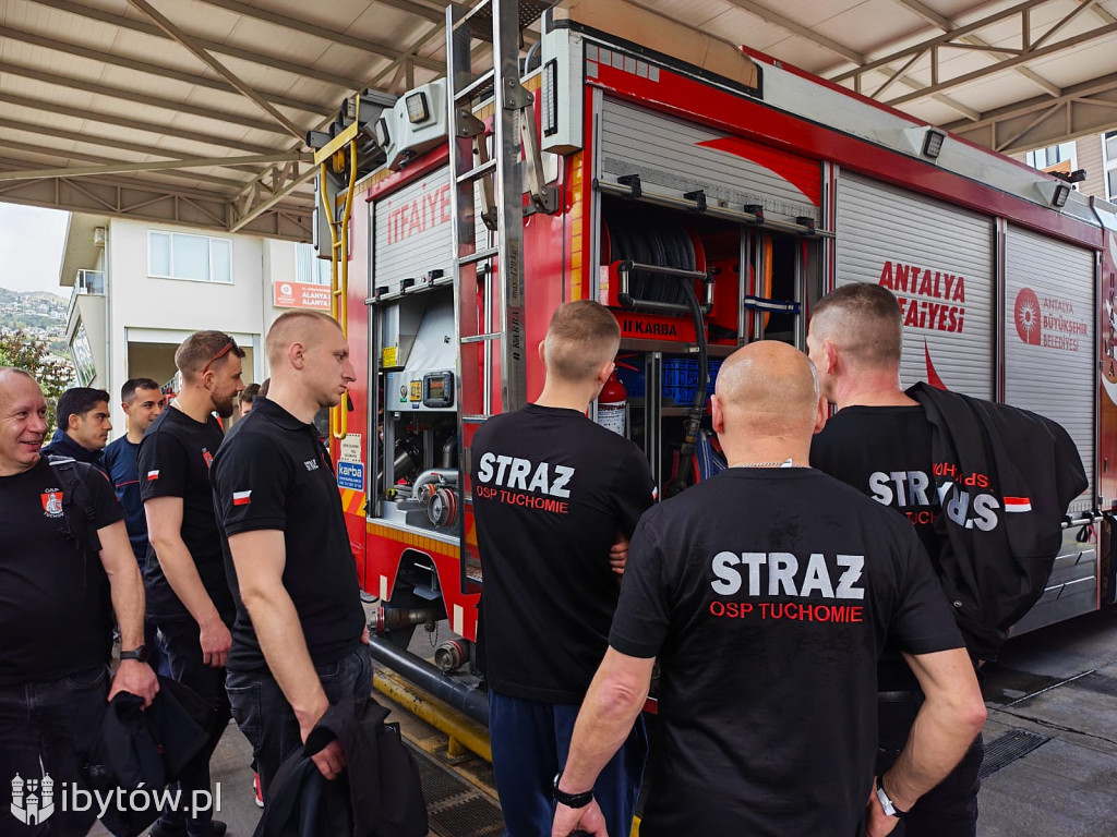 Strażacy z Tuchomia szkolili się w Turcji