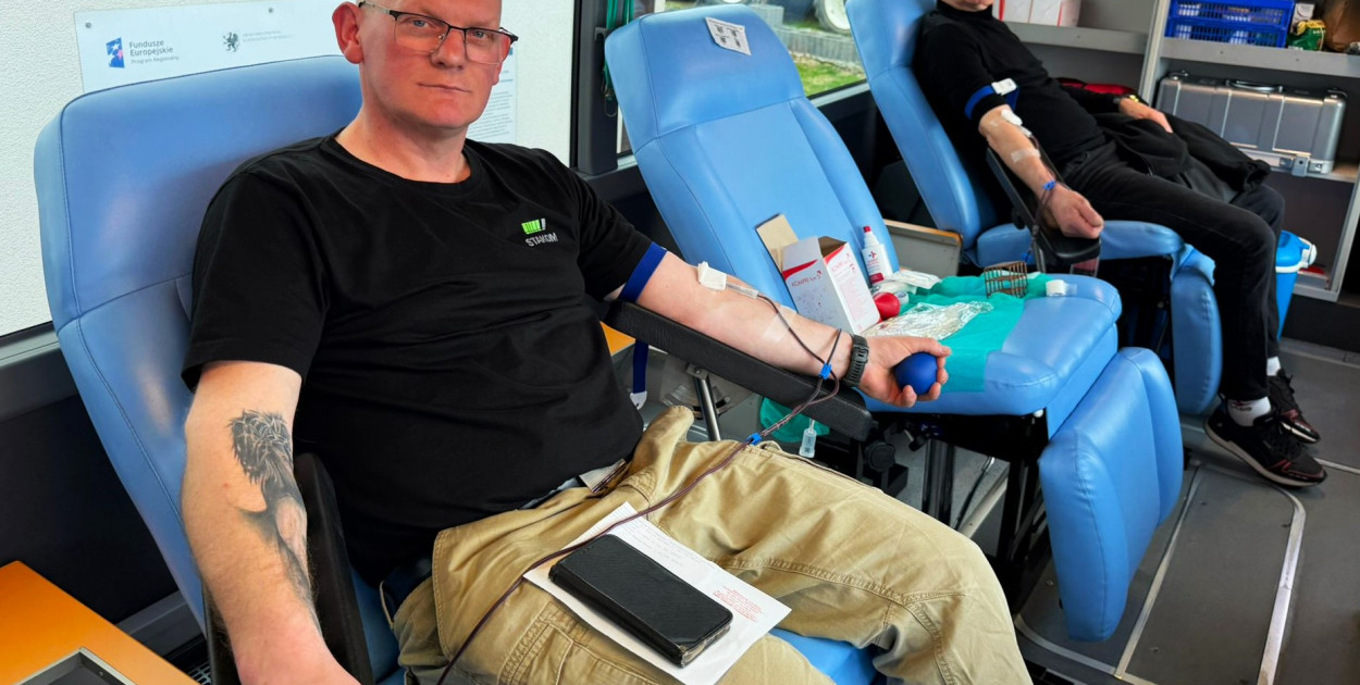 Ponad 12 litrów krwi oddane w Tuchomiu