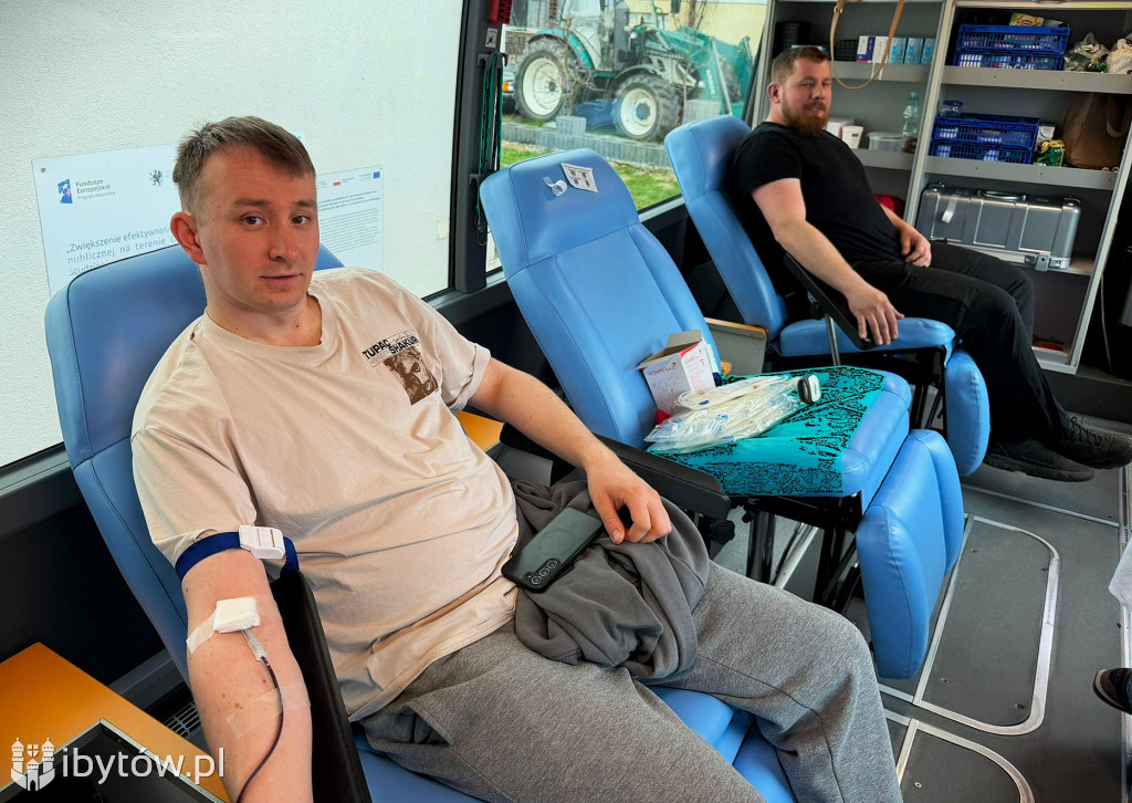 Ponad 12 litrów krwi oddane w Tuchomiu
