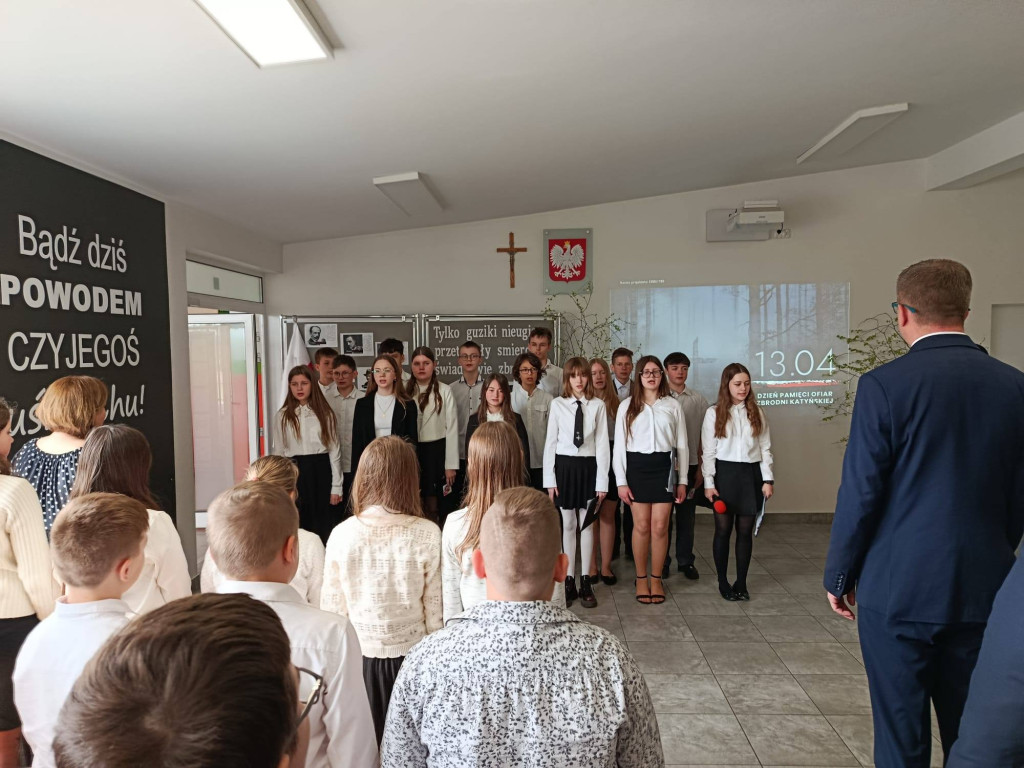 Oddali hołd ofiarom Katynia w Brzeźnie Szlacheckim